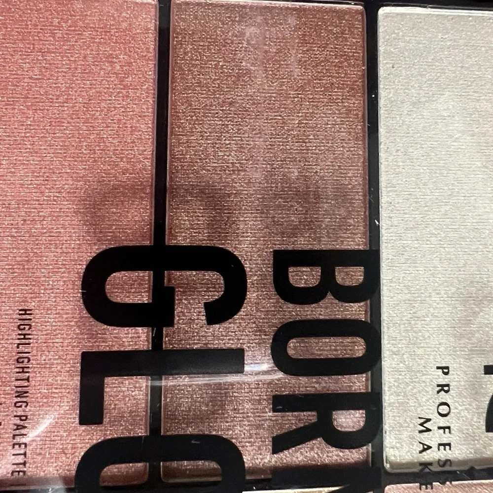 NYX Born to Glow Highlighting Palette 6 Shimmery Pearl Shades
